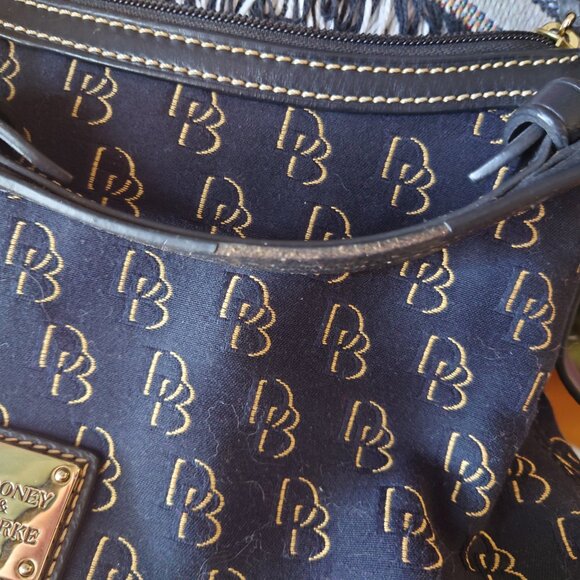 Dooney & Bourke Signature Small East West Slouch - Picture 13 of 13